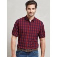 Men's LSL 'Mulligan' Check Cotton Bar Shirt FullGadgets.com
