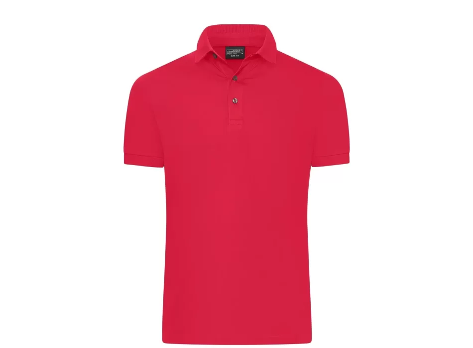 Men's Mercerised Polo Slim Fit FullGadgets.com