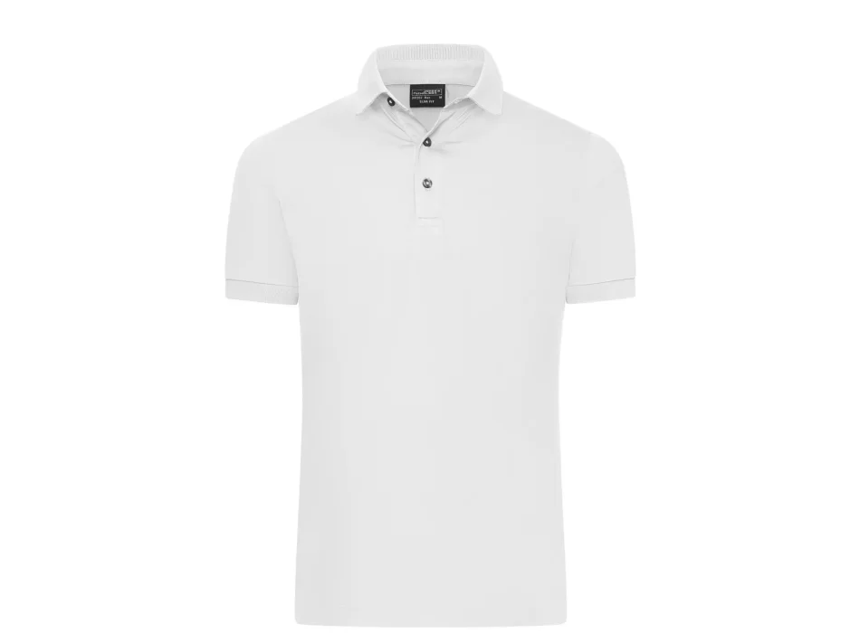 Men's Mercerised Polo Slim Fit FullGadgets.com