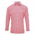 Men'S Microcheck Ls Shirt 100% Personalizzabile |Premier
