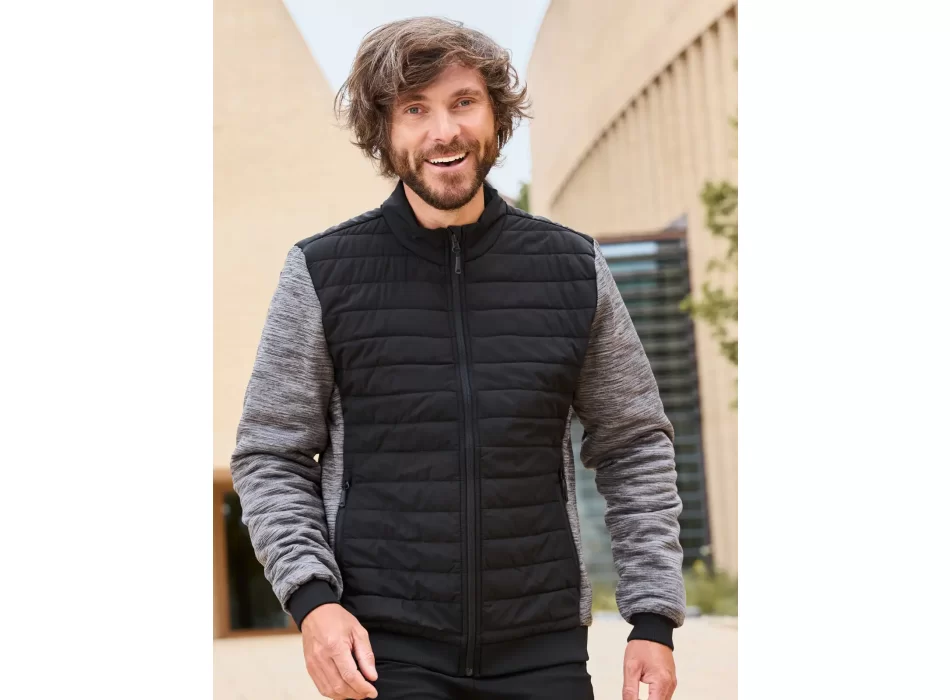 Men's Padded Hybrid Jacket FullGadgets.com
