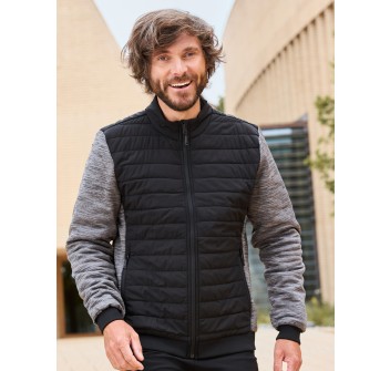 Men's Padded Hybrid Jacket FullGadgets.com