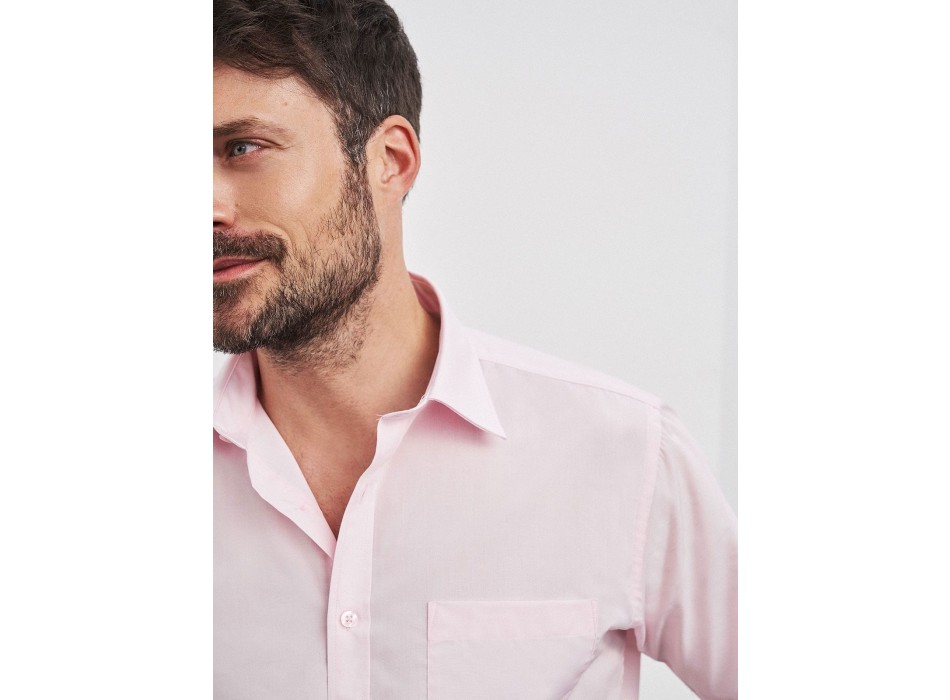Men's Shirt Short sleeve Poplin FullGadgets.com