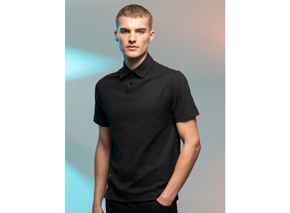 Men's Short Sleeved Stretch Polo FullGadgets.com