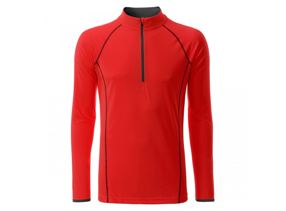 Men's Sportsshirt LS 100%P FullGadgets.com