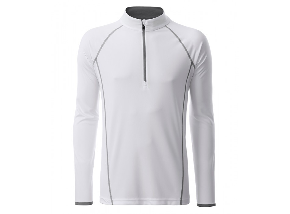 Men's Sportsshirt LS 100%P FullGadgets.com