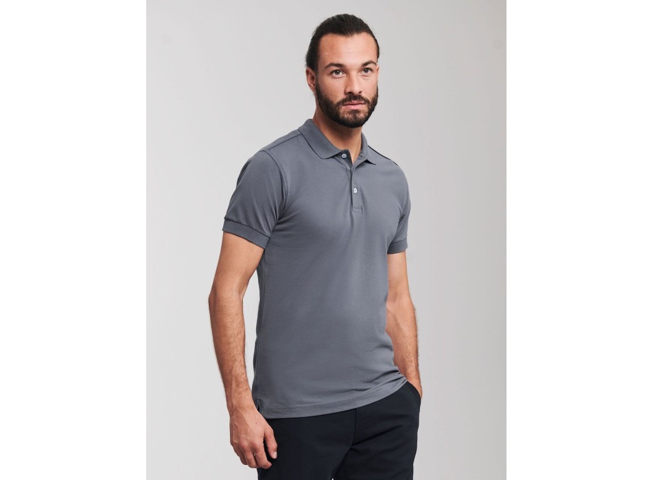Men's Stretch Polo FullGadgets.com