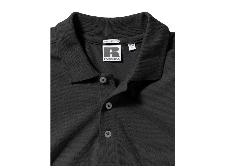 Men's Stretch Polo FullGadgets.com