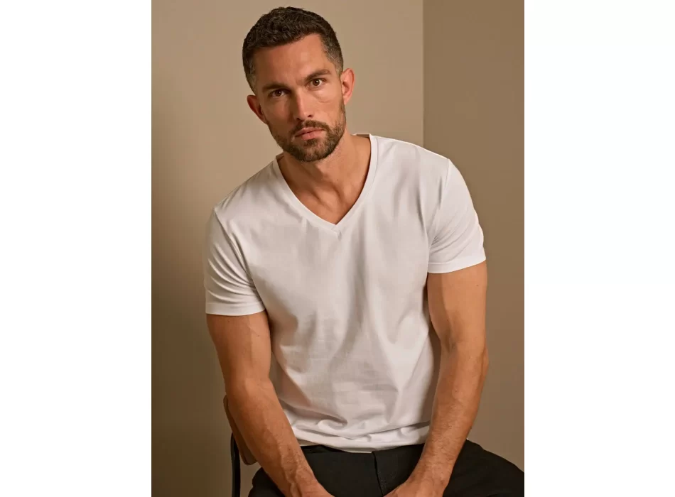Men's Stretch V-neck tee FullGadgets.com