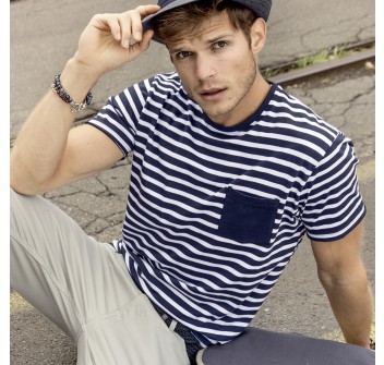 Men's T-Shirt Striped 100%OCS FullGadgets.com