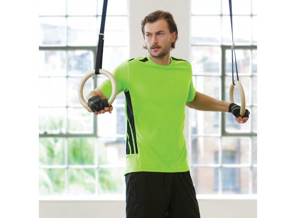 MEN'S TRAINING SHIRT FL 100%P FullGadgets.com