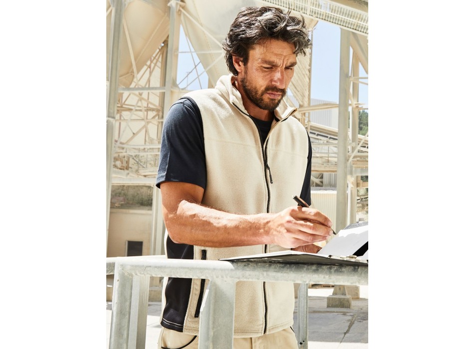 Men's Workwear Fleece Vest - Strong FullGadgets.com