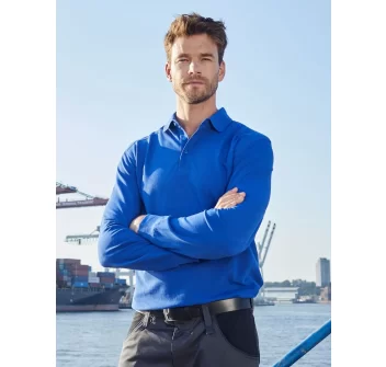 Men's Workwear-Longsleeve Polo FullGadgets.com