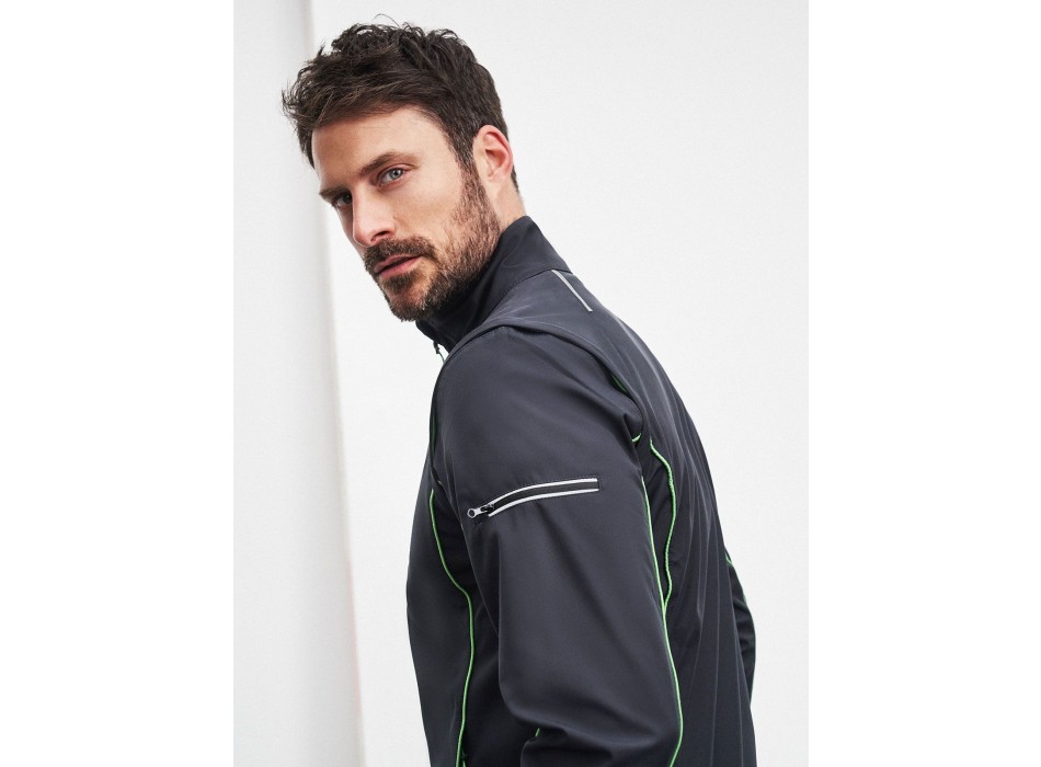 Men's Zip-Off Softshell Jacket FullGadgets.com