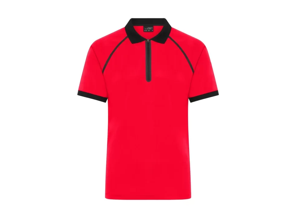 Men's Zip-Polo FullGadgets.com