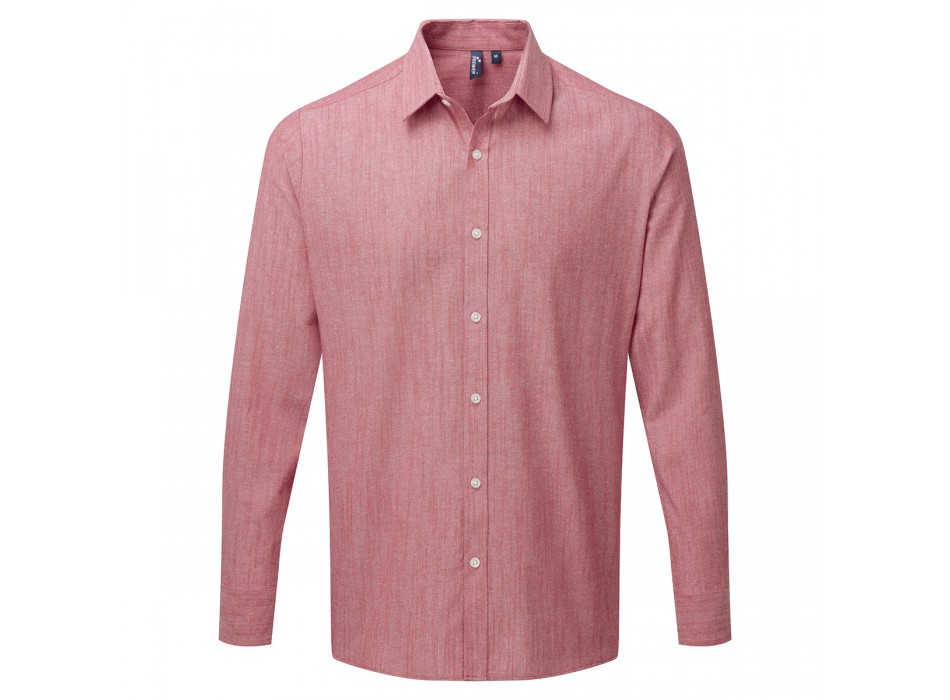 Men Slub Chambray LSshirt100%C FullGadgets.com