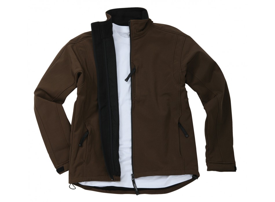 MEN SOFTSHELL JACKET 95%P 5%E FullGadgets.com