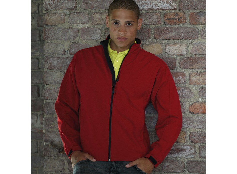 MEN SOFTSHELL JACKET 95%P 5%E FullGadgets.com