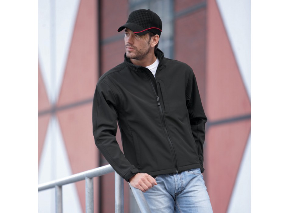 MEN SOFTSHELL JACKET 95%P 5%E FullGadgets.com