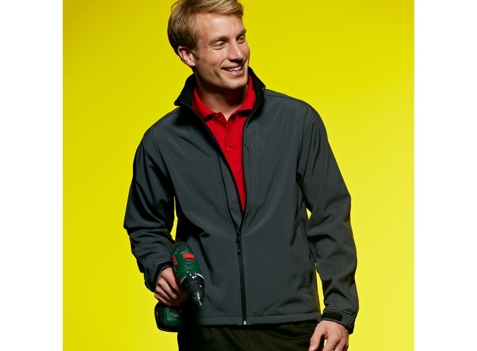 MEN SOFTSHELL JACKET 95%P 5%E FullGadgets.com