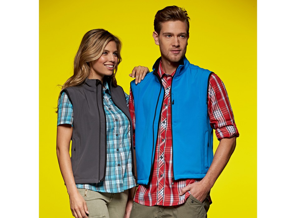 MEN SOFTSHELL VEST 95%P 5%E FullGadgets.com