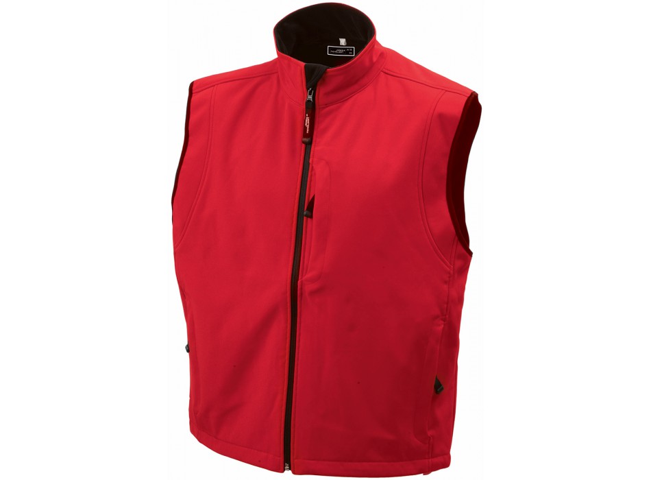 MEN SOFTSHELL VEST 95%P 5%E FullGadgets.com