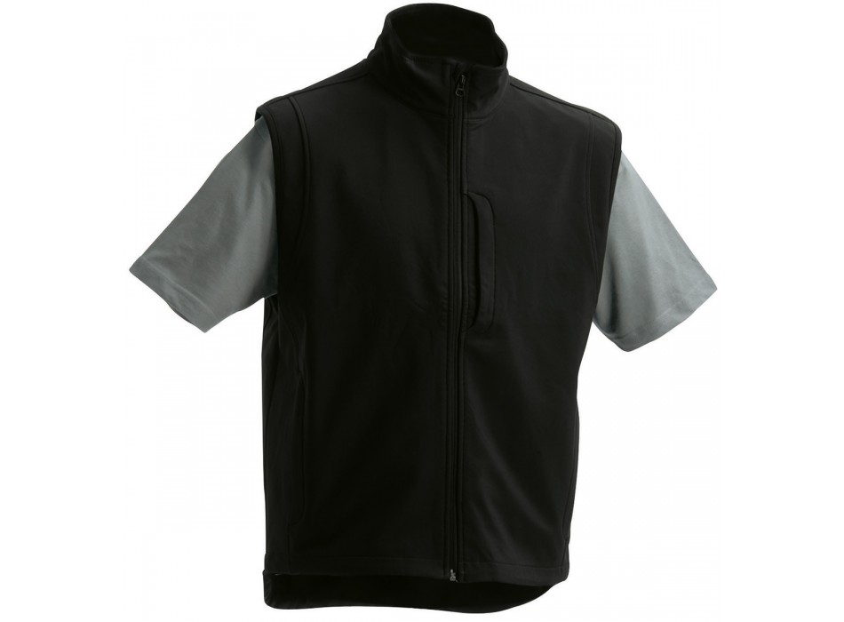 MEN SOFTSHELL VEST 95%P 5%E FullGadgets.com
