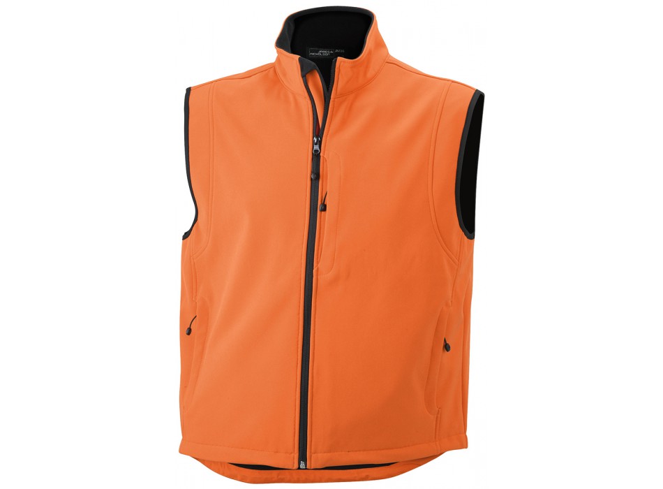 MEN SOFTSHELL VEST 95%P 5%E FullGadgets.com