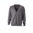 MEN V-NECK CARDIGAN 100%C FullGadgets.com