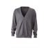 Men V-Neck Cardigan 100% Cotone Personalizzabile