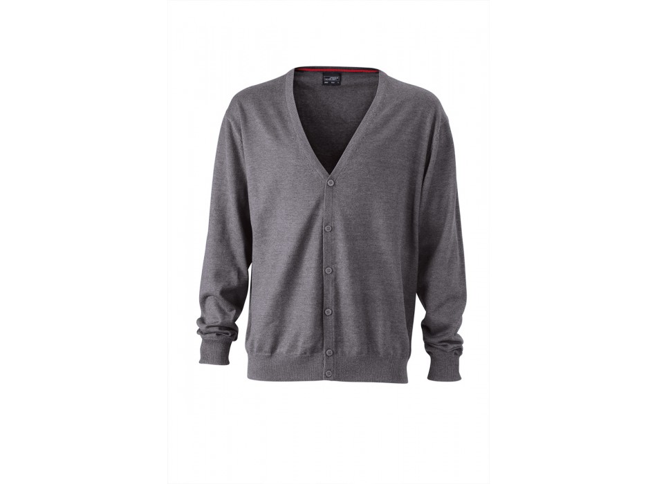 MEN V-NECK CARDIGAN 100%C FullGadgets.com