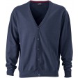MEN V-NECK CARDIGAN 100%C FullGadgets.com