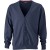 Men V-Neck Cardigan 100% Cotone Personalizzabile