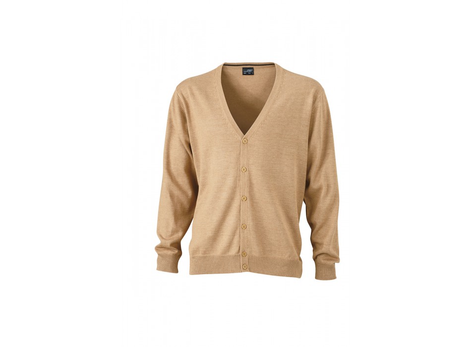 MEN V-NECK CARDIGAN 100%C FullGadgets.com