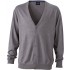 Men V-Neck Cardigan 100% Cotone Personalizzabile