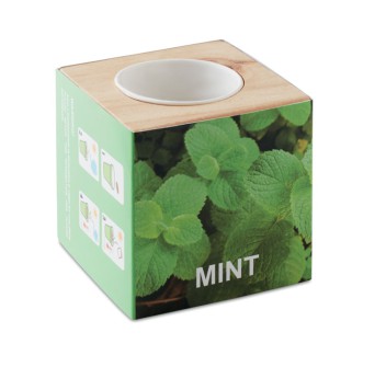 MENTA - Mini vaso in legno FullGadgets.com