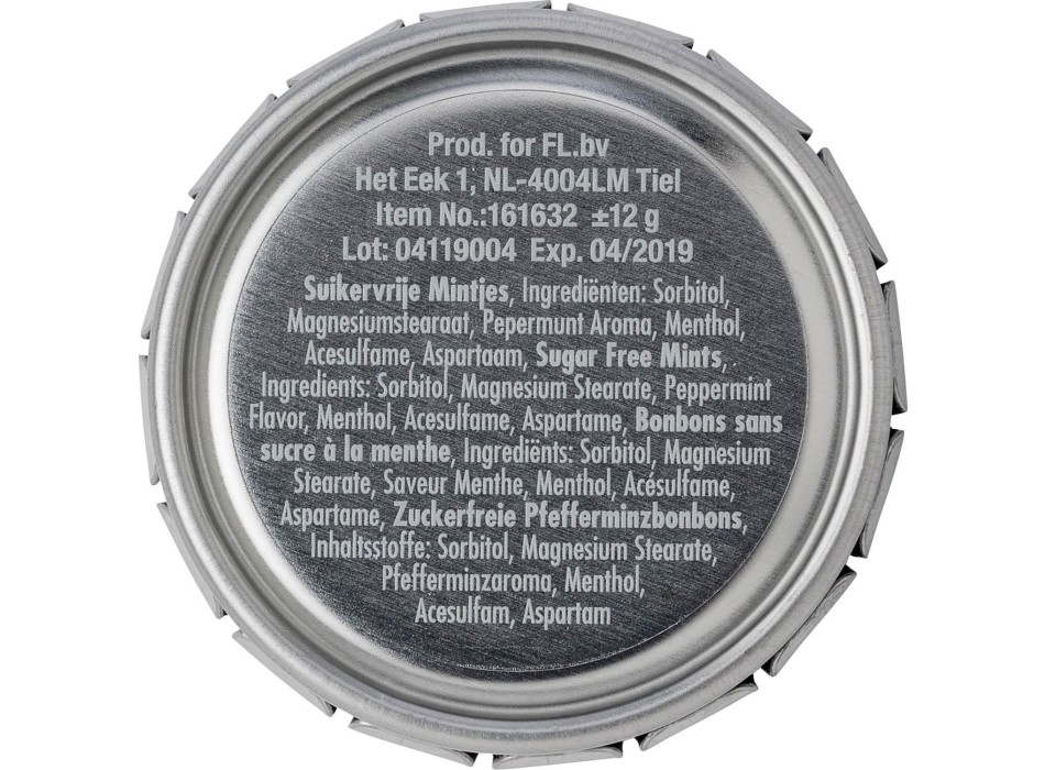 Mentine tascabili, custodia in latta Anika FullGadgets.com