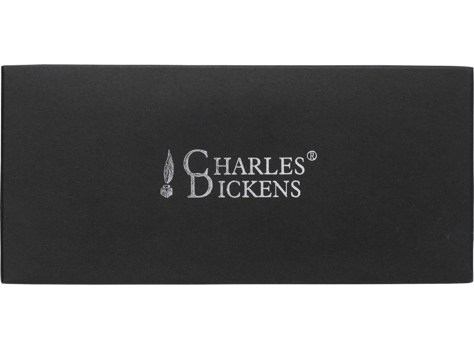Metal Charles Dickens® writing set Alan FullGadgets.com