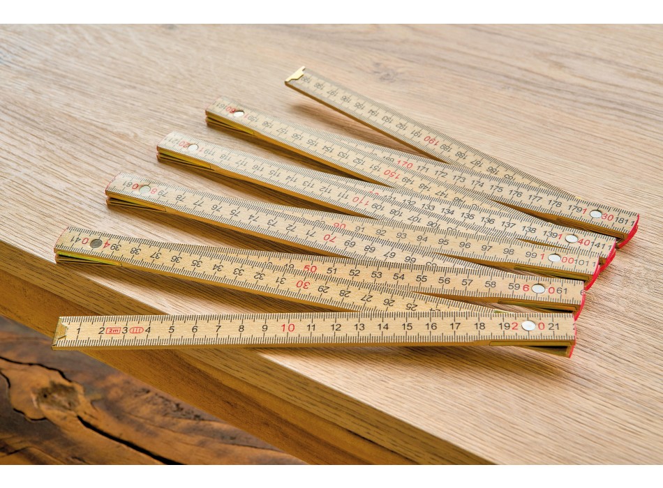 Metro pieghevole in legno di betulla Ezio FullGadgets.com