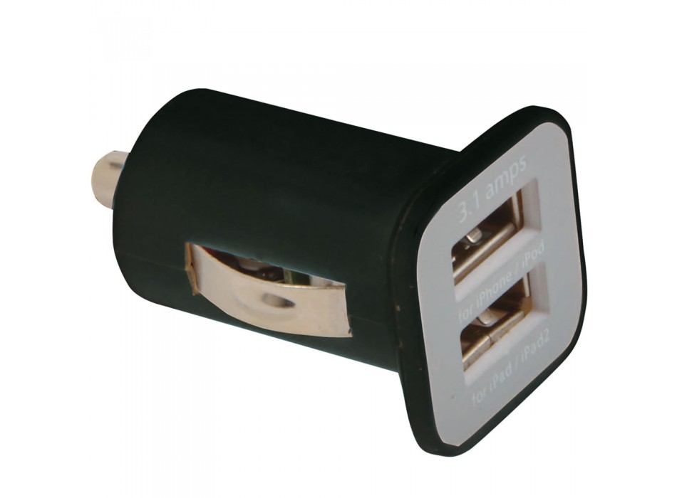 Micro caricabatterie usb da auto , con doppia porta usb FullGadgets.com