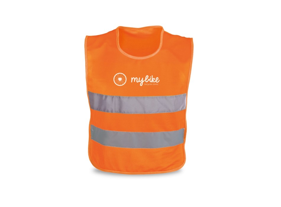 MIKE. Gilet riflettente per bambini. 100% poliestere FullGadgets.com