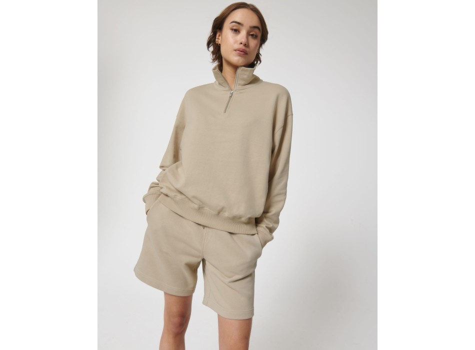 Miller Dry - La felpa squadrata unisex con zip a mezza lunghezza e dalla sensazione asciutta al tatto FullGadgets.com