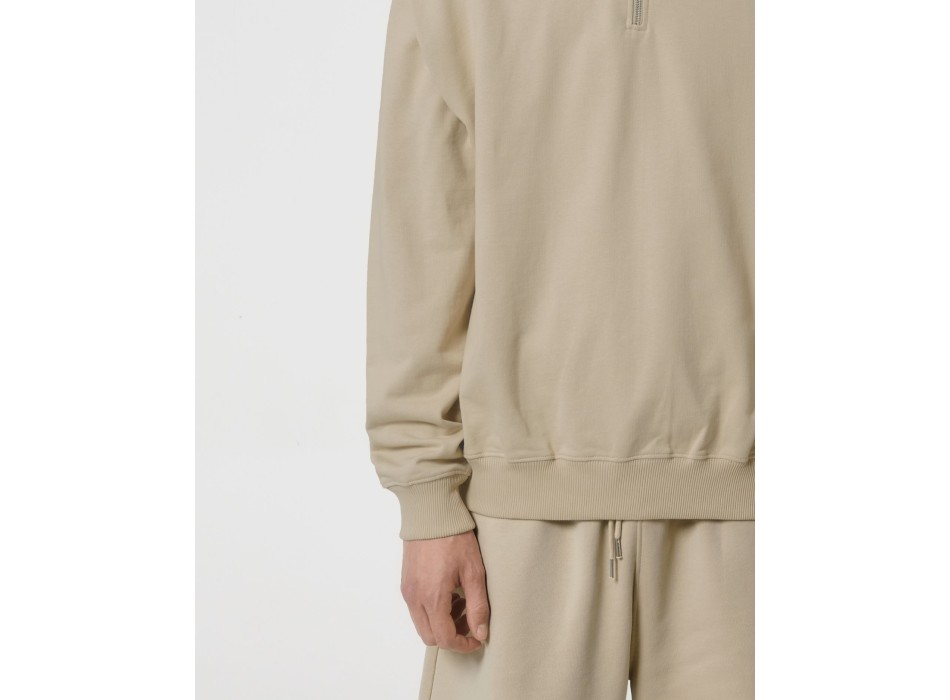 Miller Dry - La felpa squadrata unisex con zip a mezza lunghezza e dalla sensazione asciutta al tatto FullGadgets.com