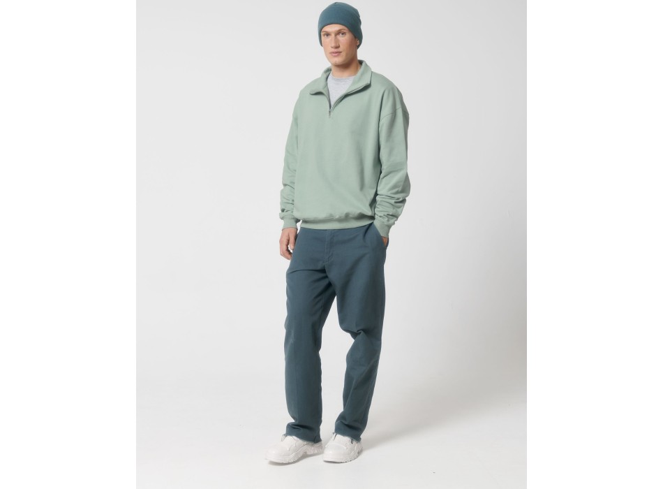 Miller Dry - La felpa squadrata unisex con zip a mezza lunghezza e dalla sensazione asciutta al tatto FullGadgets.com