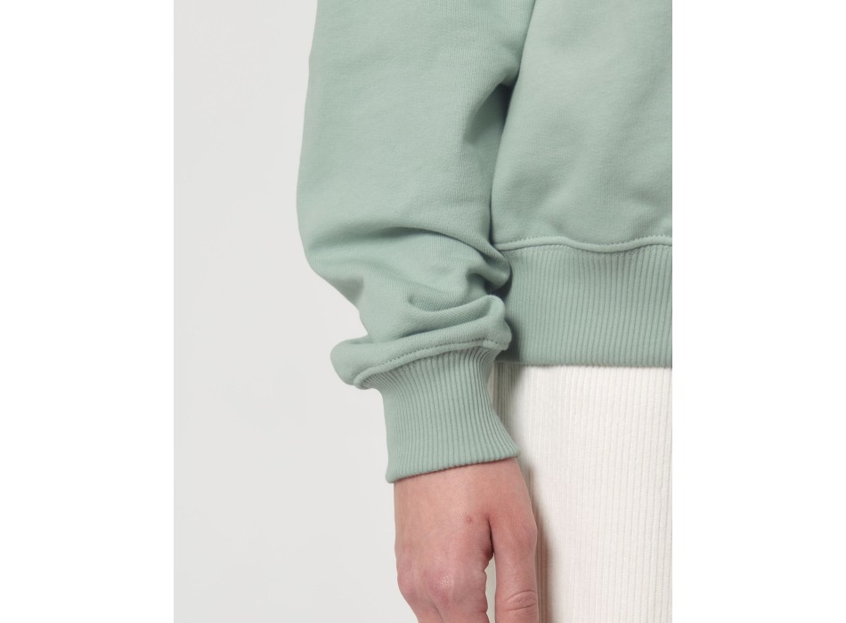 Miller Dry - La felpa squadrata unisex con zip a mezza lunghezza e dalla sensazione asciutta al tatto FullGadgets.com