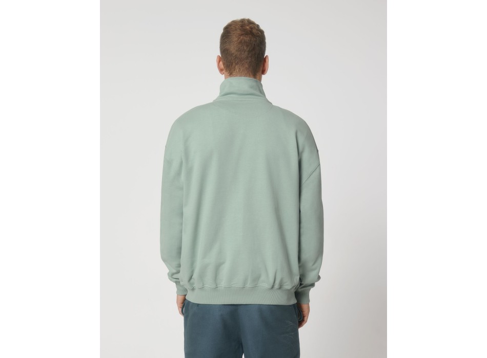 Miller Dry - La felpa squadrata unisex con zip a mezza lunghezza e dalla sensazione asciutta al tatto FullGadgets.com