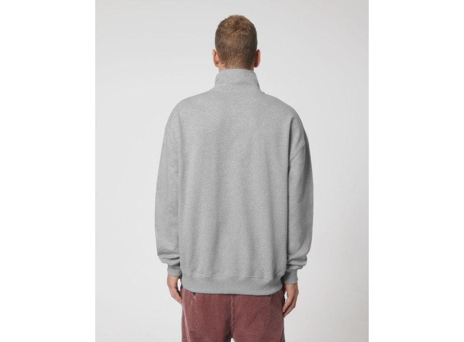 Miller Dry - La felpa squadrata unisex con zip a mezza lunghezza e dalla sensazione asciutta al tatto FullGadgets.com