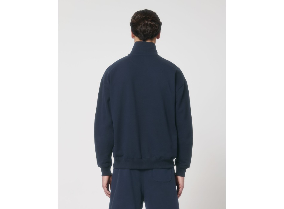 Miller Dry - La felpa squadrata unisex con zip a mezza lunghezza e dalla sensazione asciutta al tatto FullGadgets.com