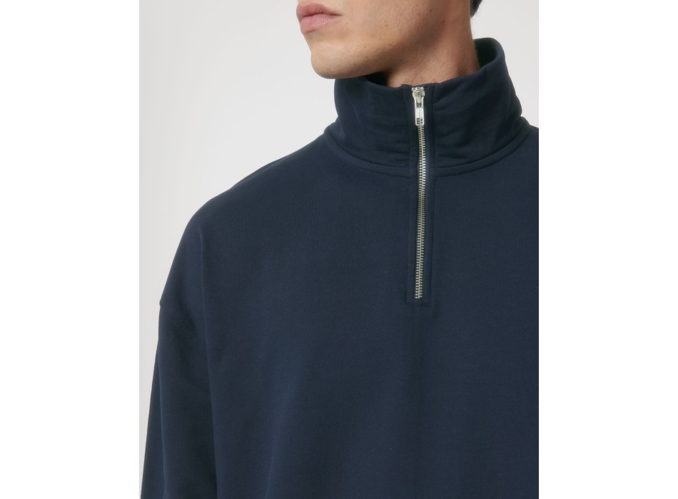 Miller Dry - La felpa squadrata unisex con zip a mezza lunghezza e dalla sensazione asciutta al tatto FullGadgets.com