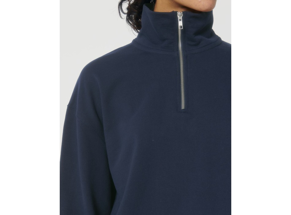 Miller Dry - La felpa squadrata unisex con zip a mezza lunghezza e dalla sensazione asciutta al tatto FullGadgets.com